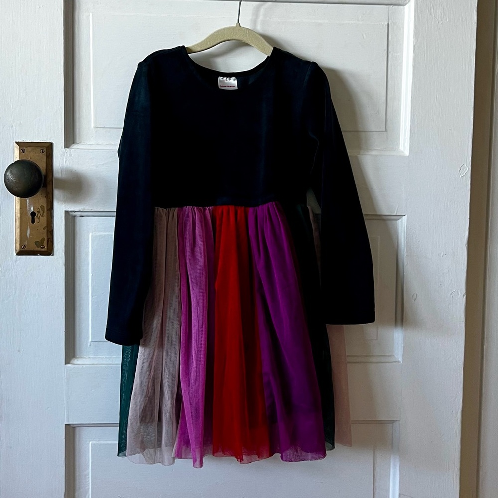Colorful Long Sleeve Dress